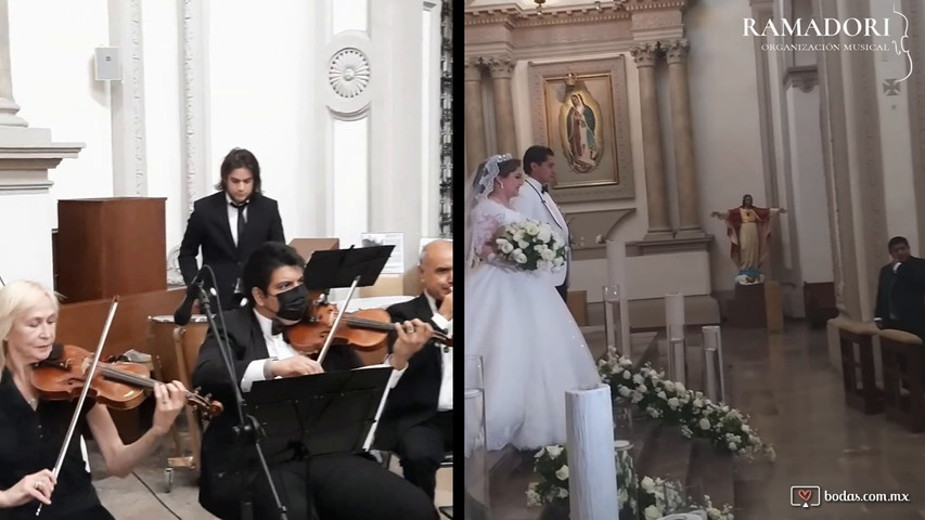 Salida novios Freude (Beethoven)