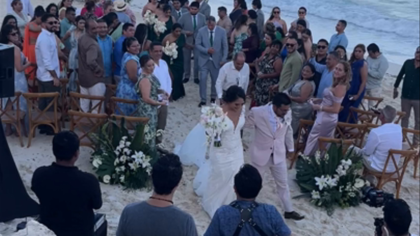 Boda en la playa 