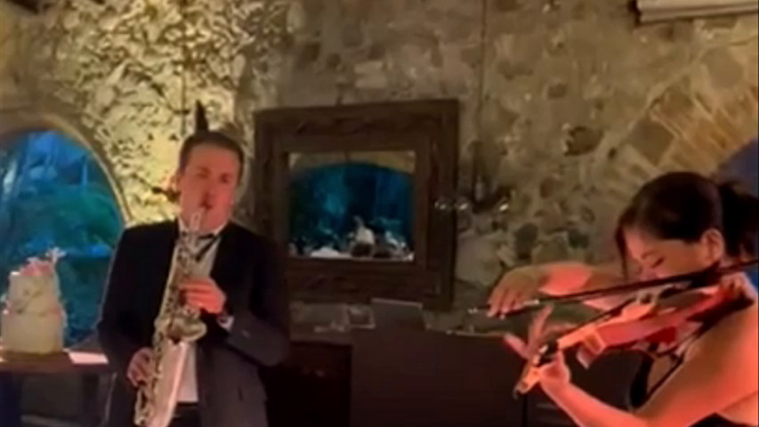 Duo Sax y Violin para banquete
