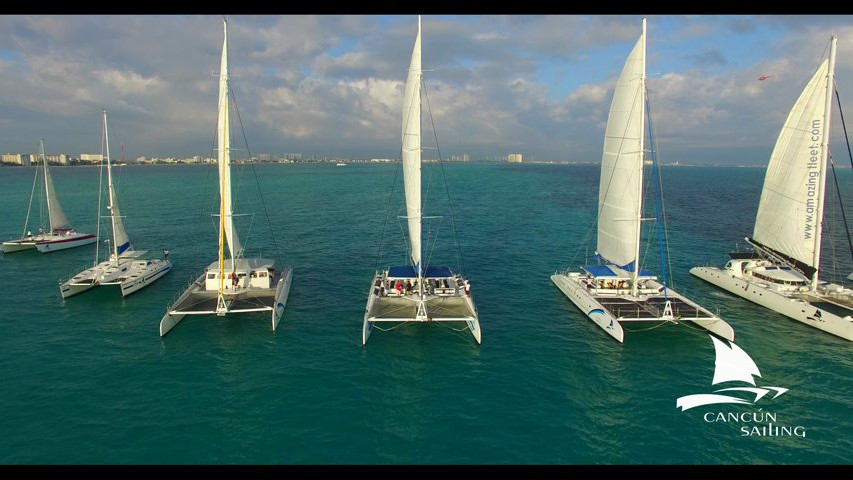 Flota de Cancun Sailing Catamarans