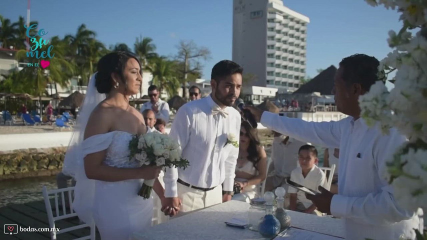 Boda En la Isla de Cozumel