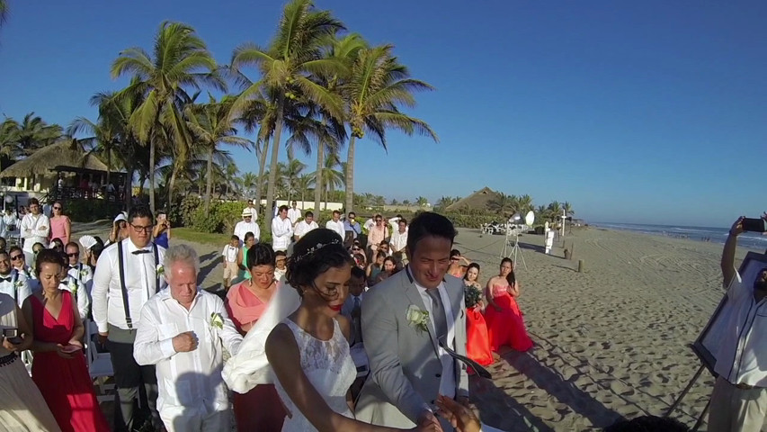 Boda en la playa