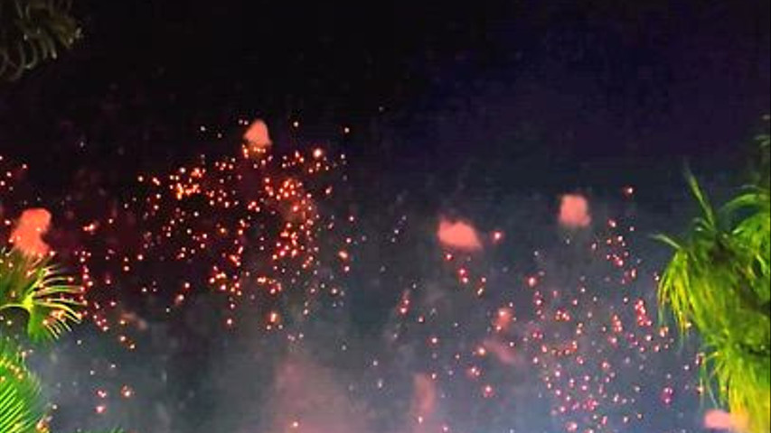 Fireworks Rancho San Gaspar 