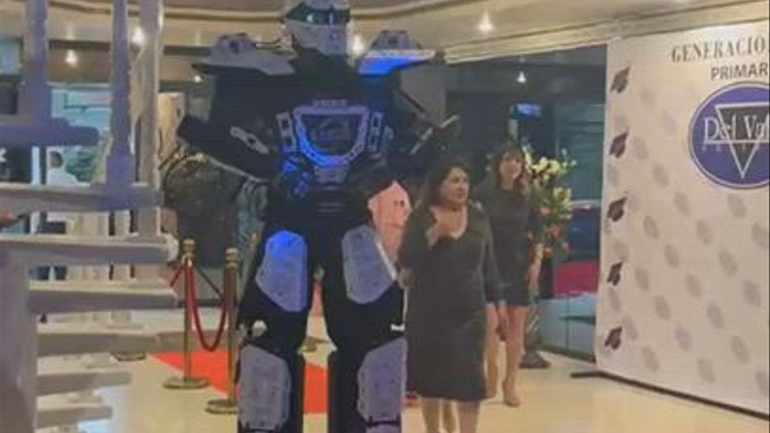 Video robot  entrada