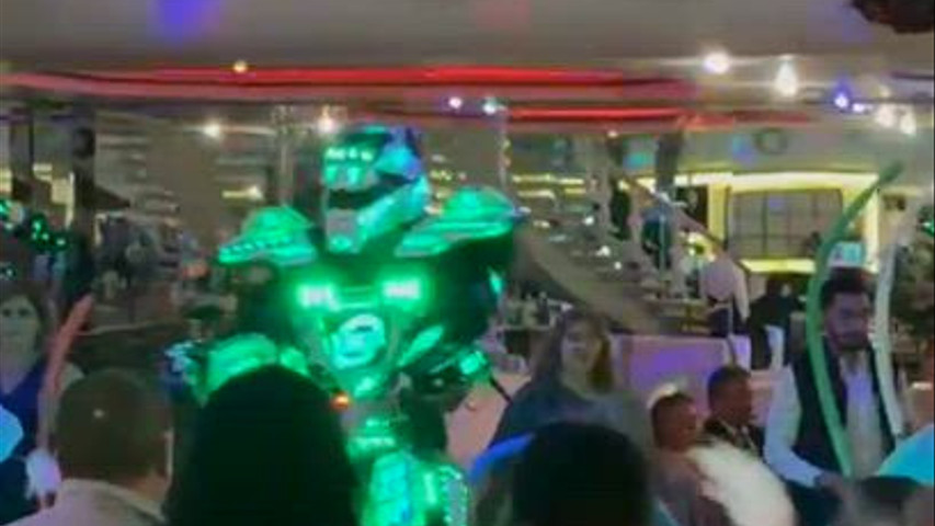 Video robot batucada 