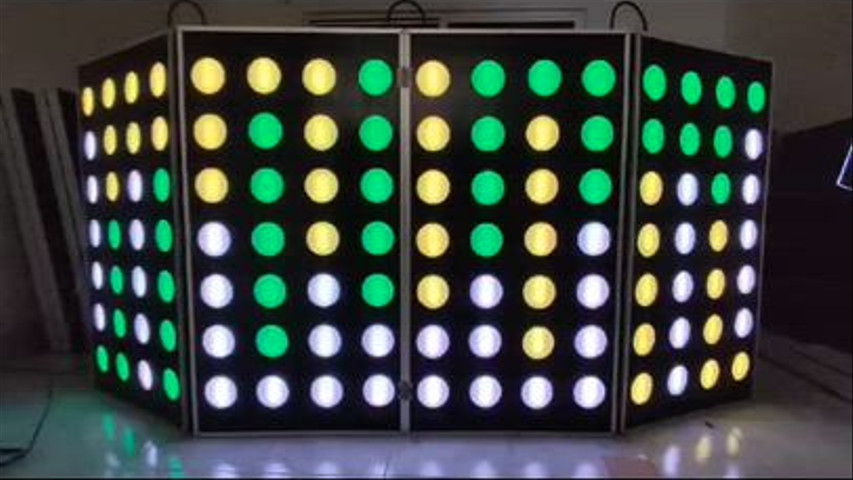 Cabina LED para el DJ 