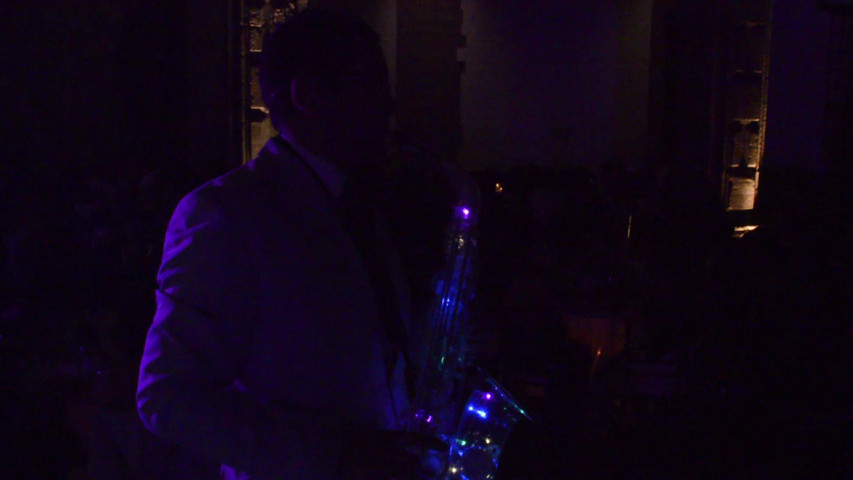 Sax Led para eventos