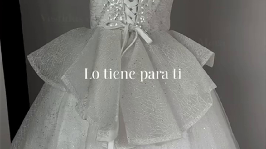 Vestido corte princesa 