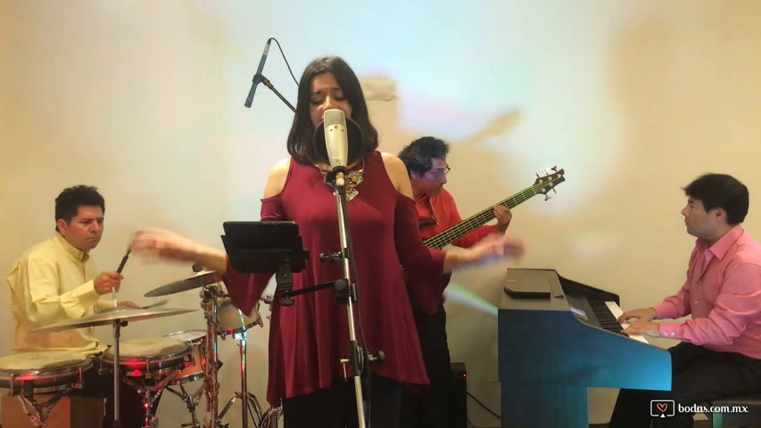 Cuarteto real en jazz vocal latino