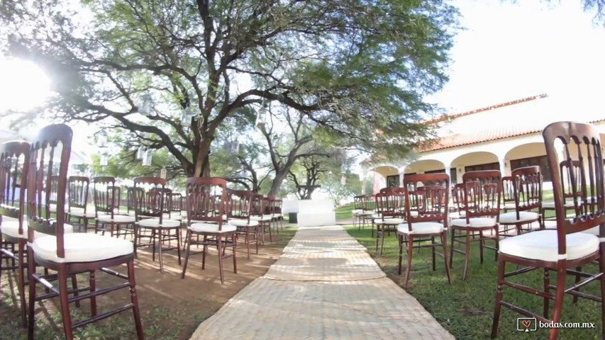 Boda en jardín