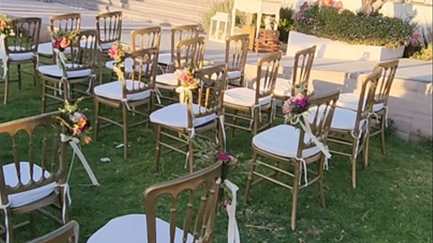 Salón jardín para cualquier tipo de evento 