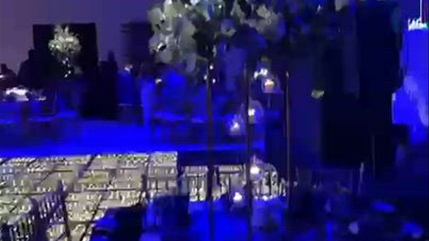 Pista iluminada