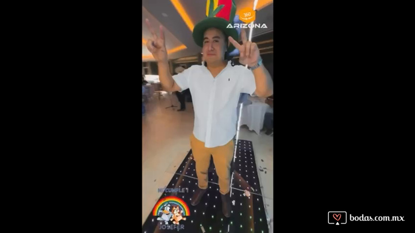 Cabina 360 para su boda