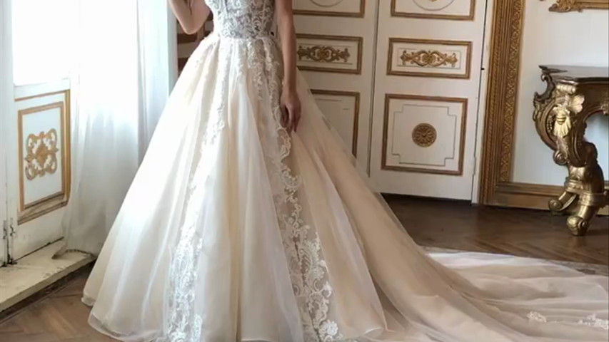 Vestido de alta costura 2019