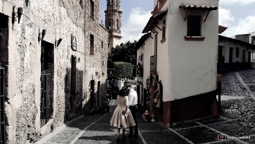 Trailer de boda, Paulina y Gabriel