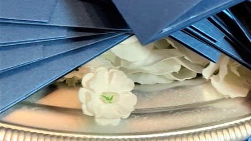 Invitaciones azules con plata
