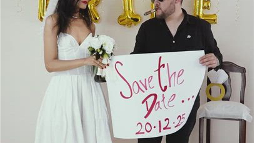 Save the Date Itzel y Andres