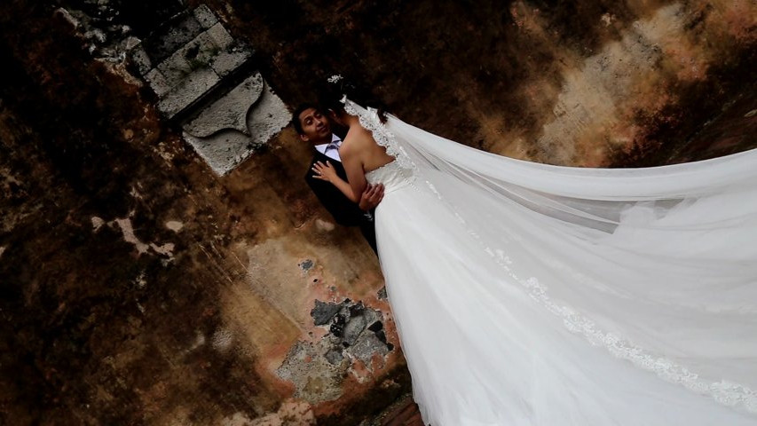 Backstage - Sesión postboda - libia & Alonso