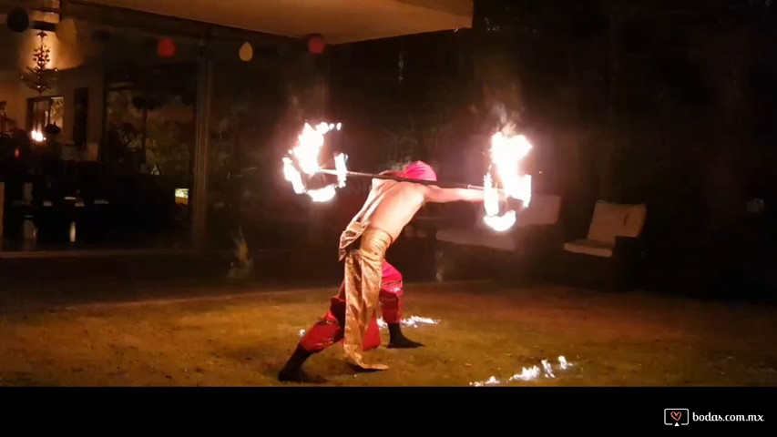 Show de fuego