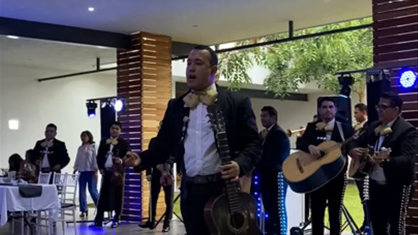 Evento con mariachi