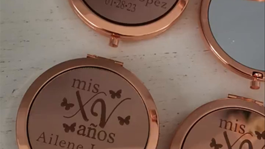 Espejos personalizados para XV Años