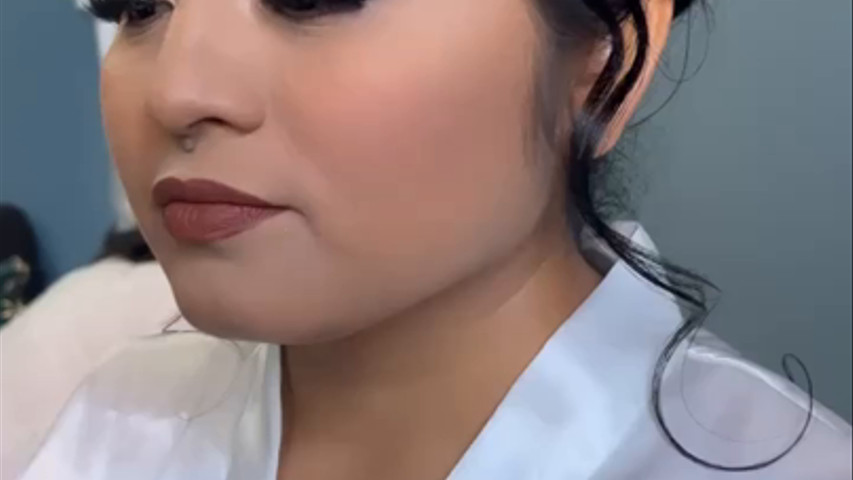 Maquillaje y peinado nupcial 