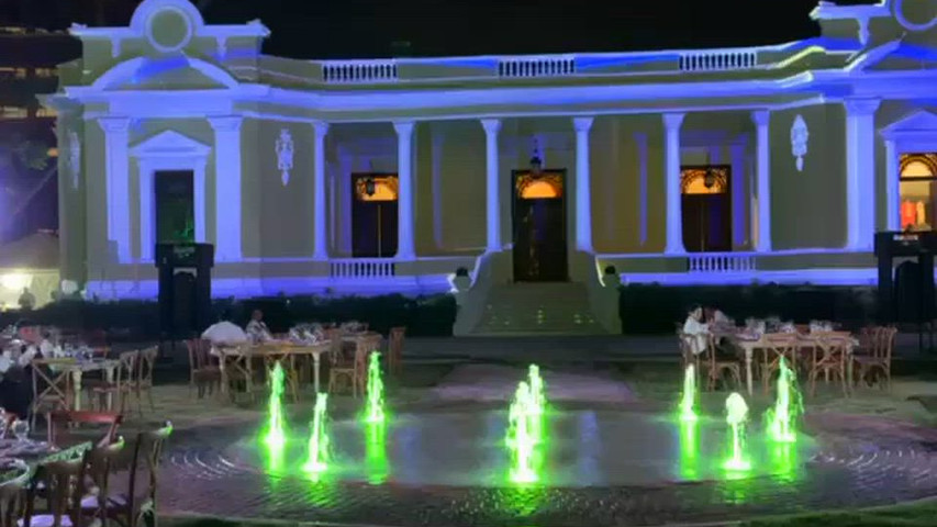 Jardin principal evento 