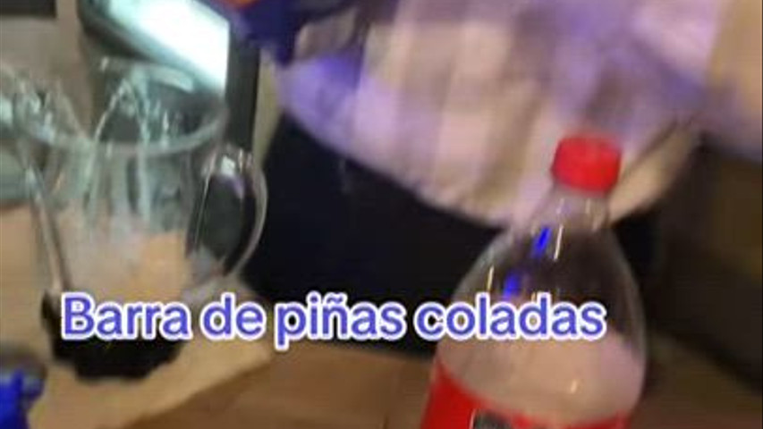 Barra de piñas coladas y Cantaritos 