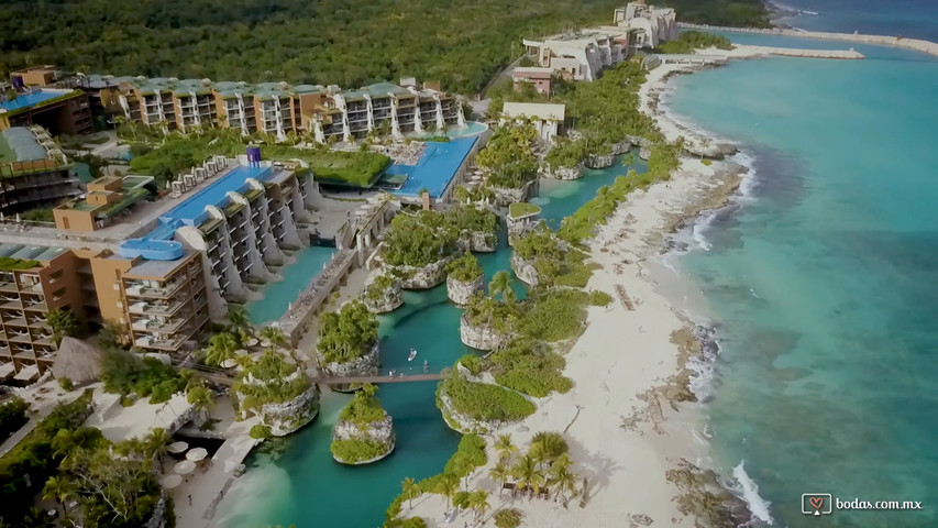 Tiah y Josh Highlight. Film de boda en el Hotel Xcaret México