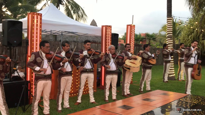 Mariachis en su boda