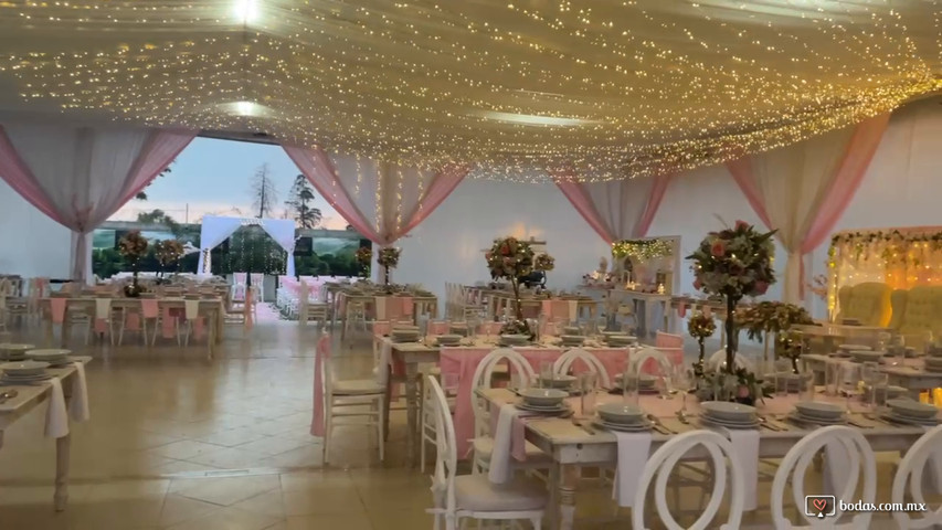 Así lucirá su evento 