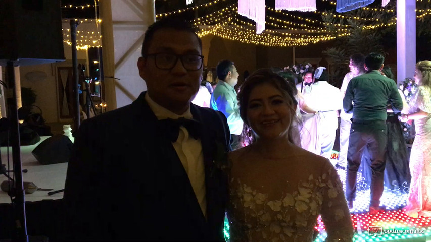 Liz y Manuel Mayakoba