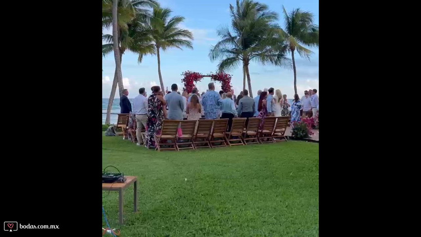 Violín en vivo para boda en la playa 