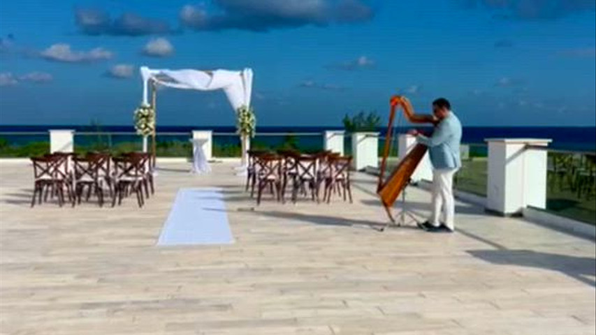 Arpa Romántica para Ceremonias de Boda