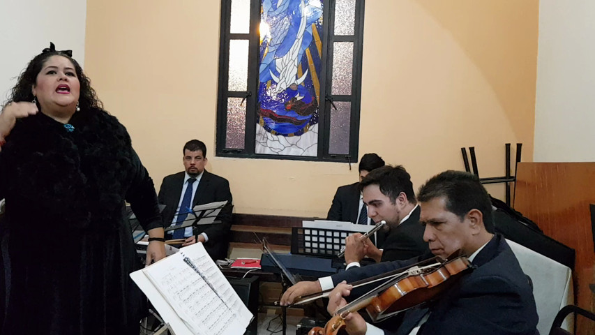 Coro e instrumentos