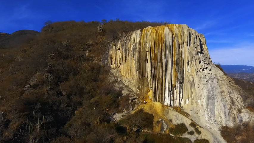 Sesión en Hierve el agua Oaxaca