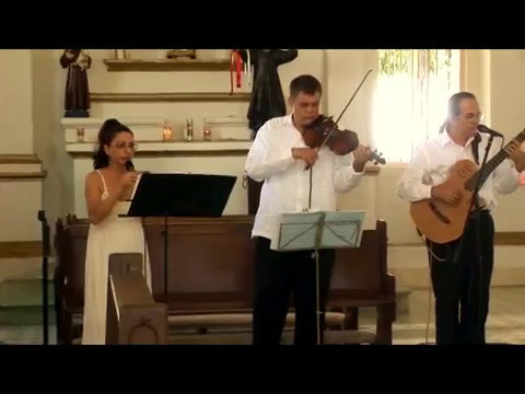 Misa de Boda, trío con Violín