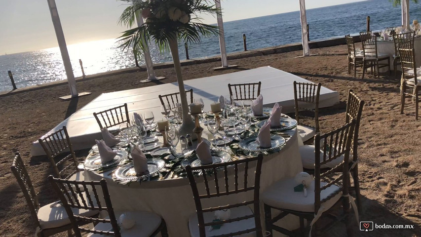 Celebración la playa