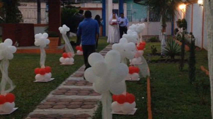 Decoración con globos