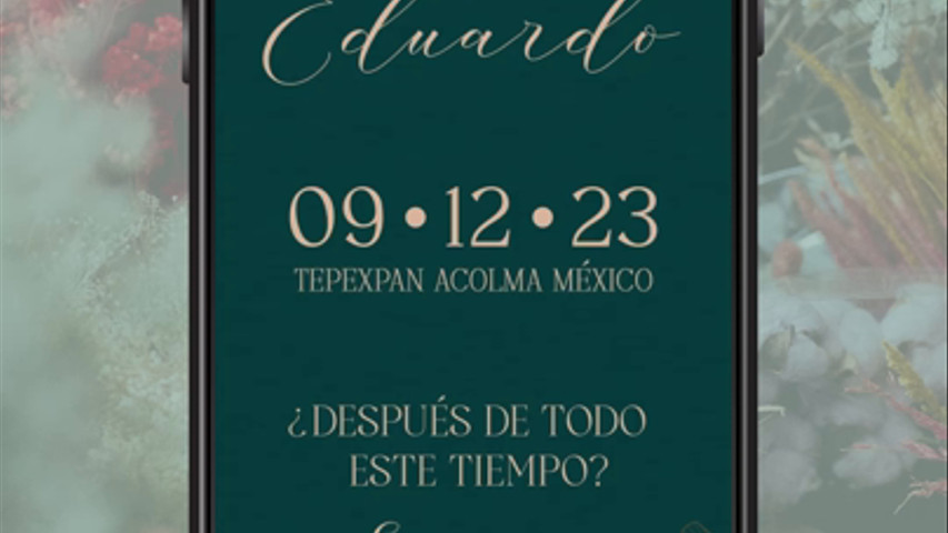 Invitación boda