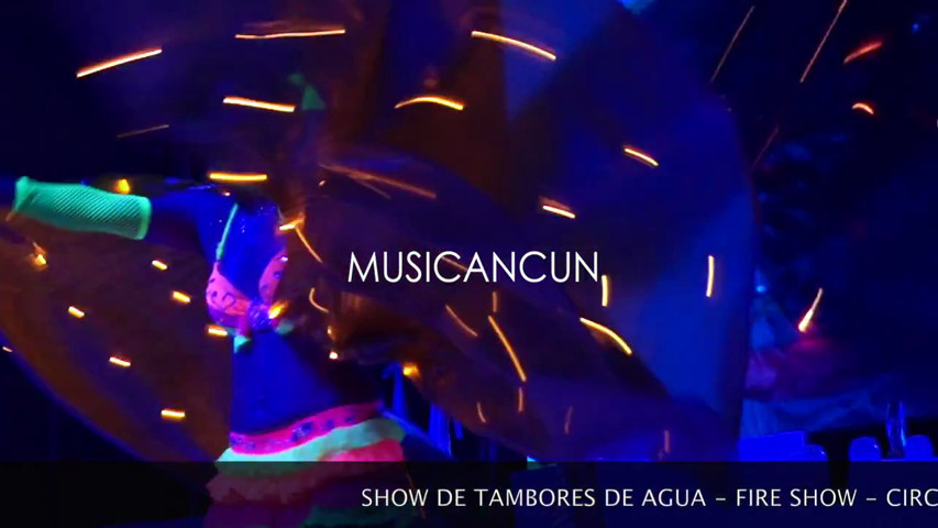 Glow show tambores de agua- show led pixel