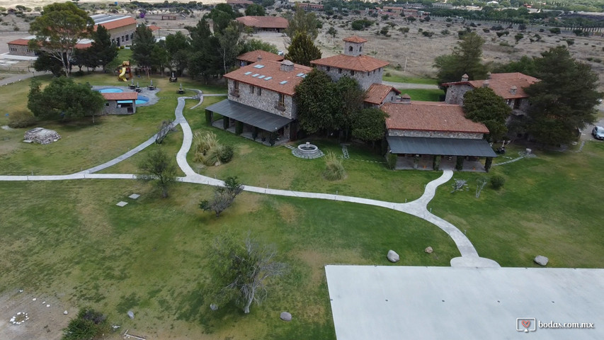 Vista aérea Rancho Las Puertas