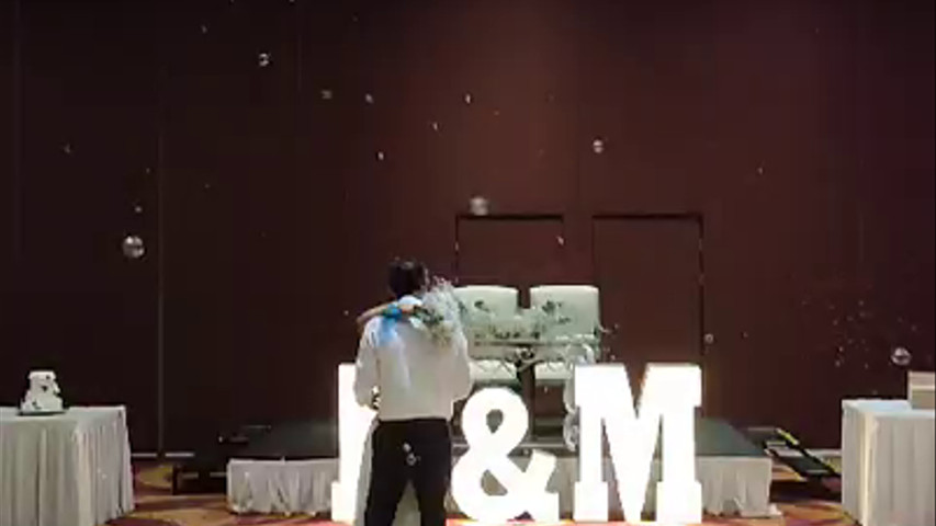 Boda en salón