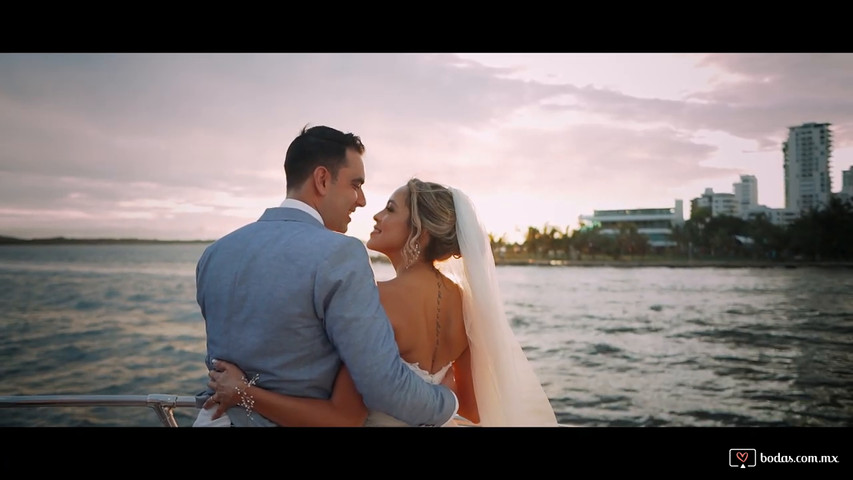 María Fernanda  y Juan Gabriel, ¡mágica boda!