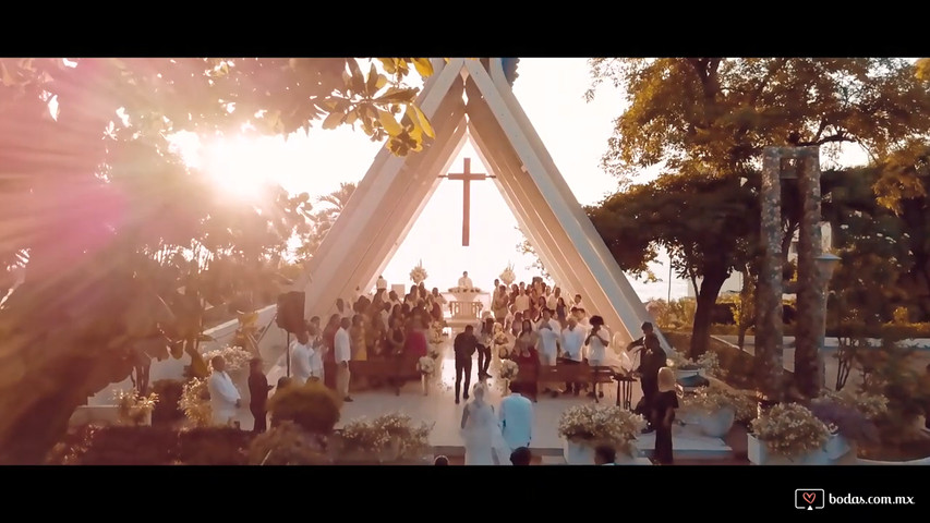 Eliana y Yamid, ¡hermosa boda en la playa!