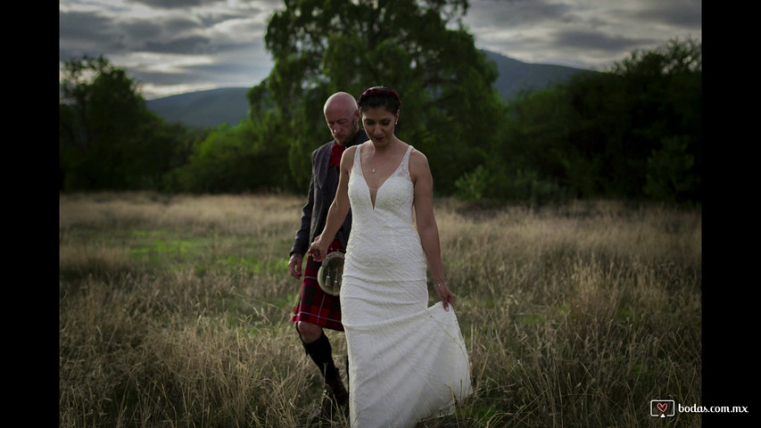 Detrás de cámaras sesión Paula & Richard