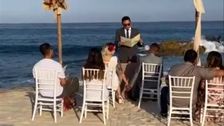 Boda en la playa