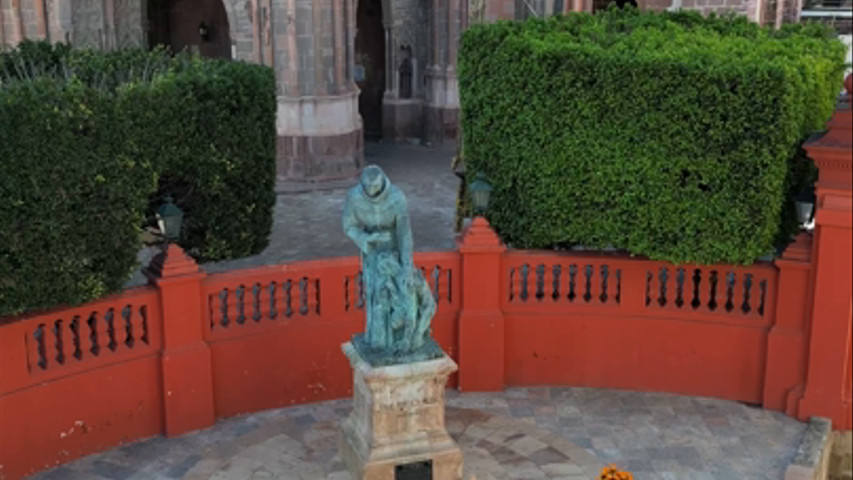 Deslumbrante  la catedral de San Miguel de Allende 