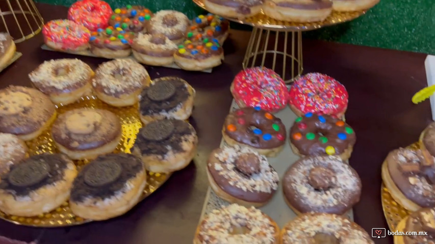 Barra de donas gourmets