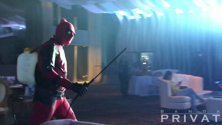 Deadpool tequila show